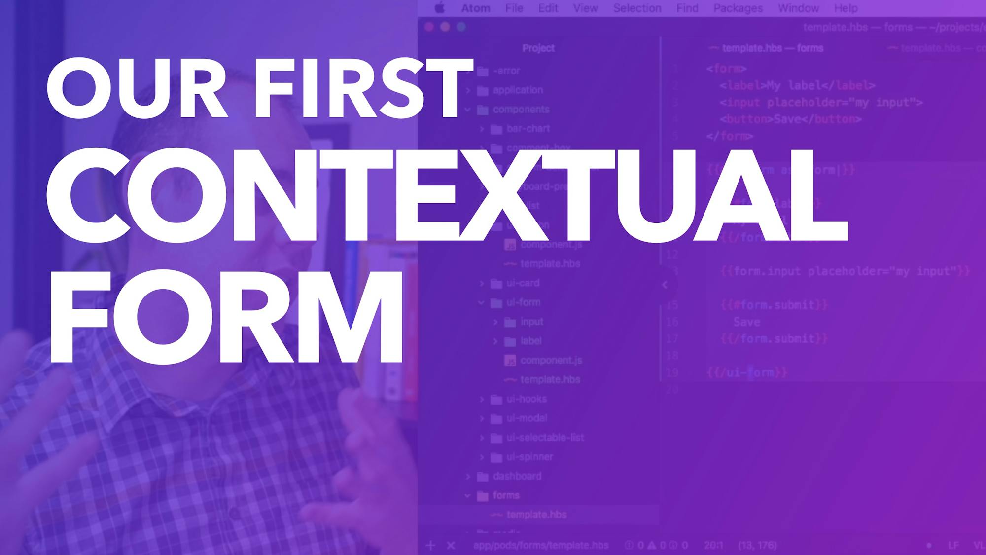 Our First Contextual Form Forms Embermap